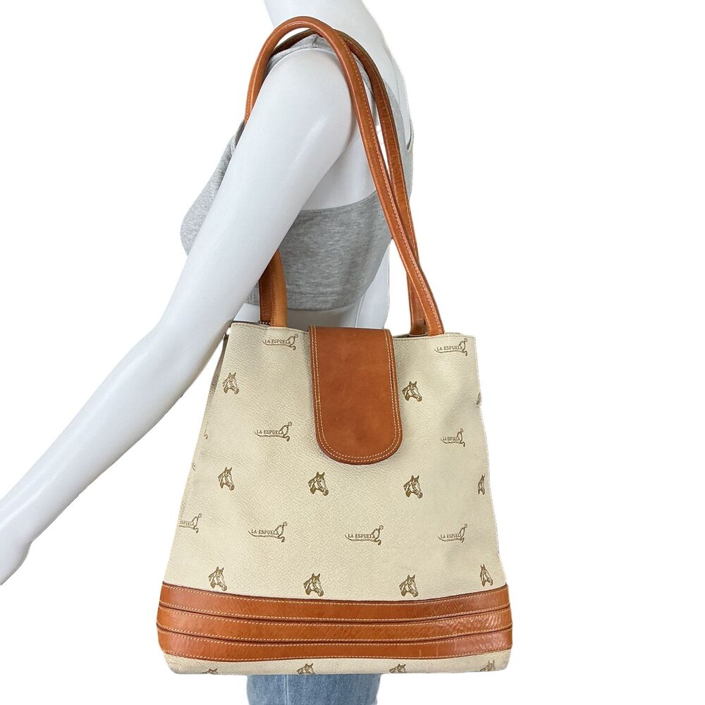 La Espuela Equestrian Bag by Pena Ramirez Leather Horse Riding Handmade Spain - Picture 3 of 15